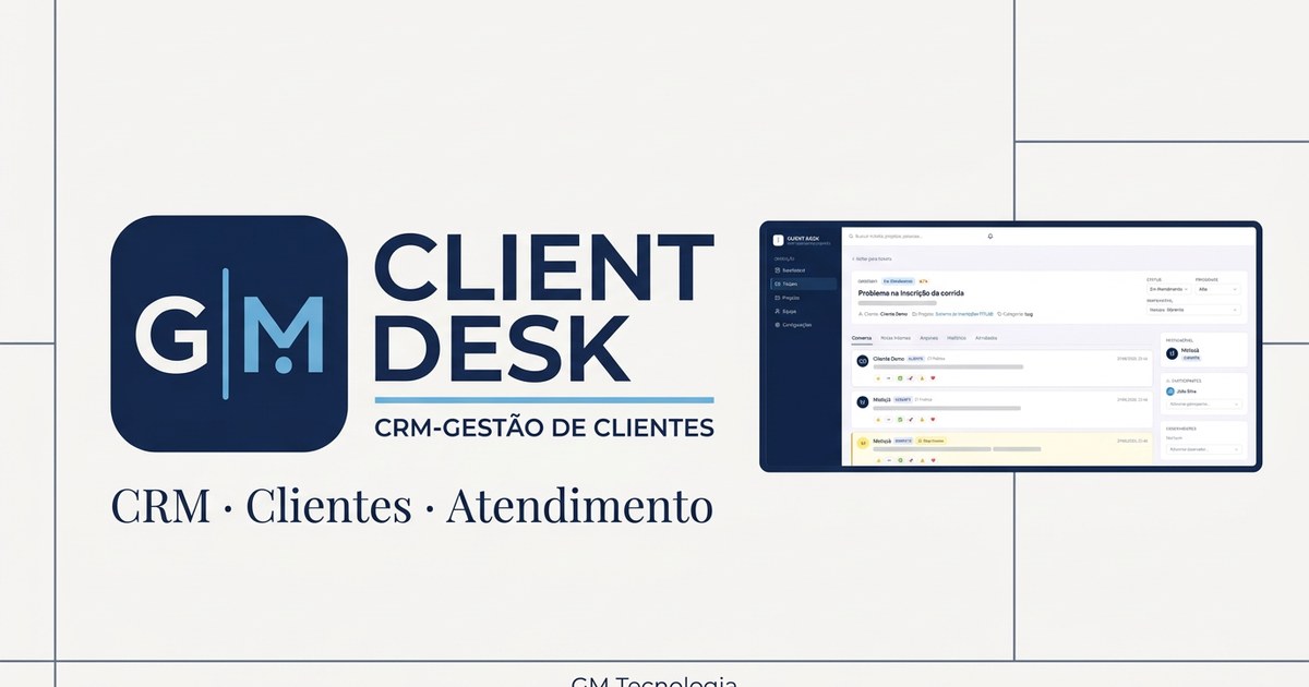 Tela do GM Client Desk